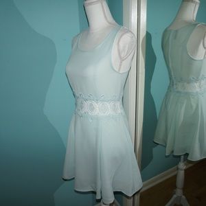 H&M Divided sz 6 Blue Dress